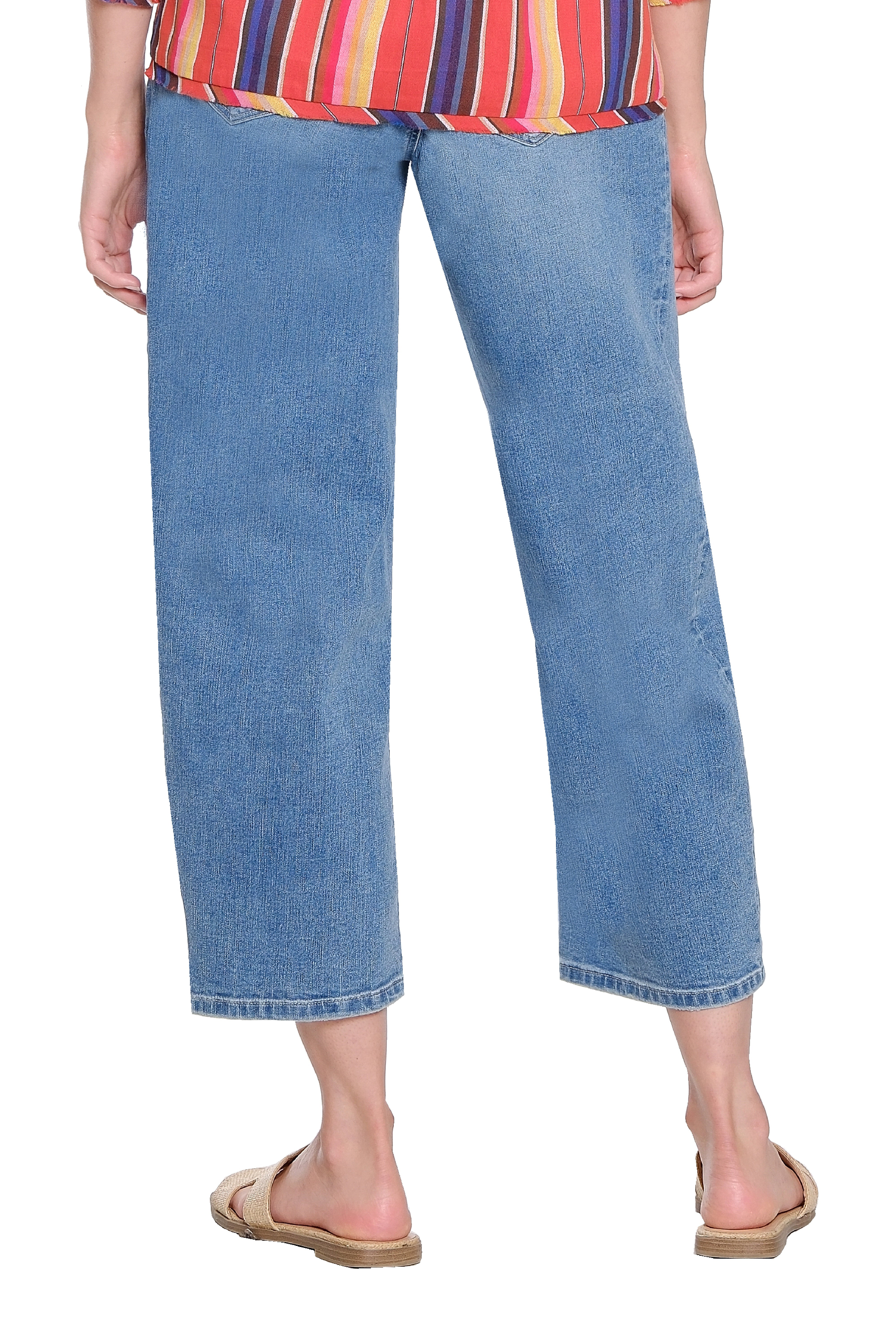 Barrel Leg Jean – Medium Indigo