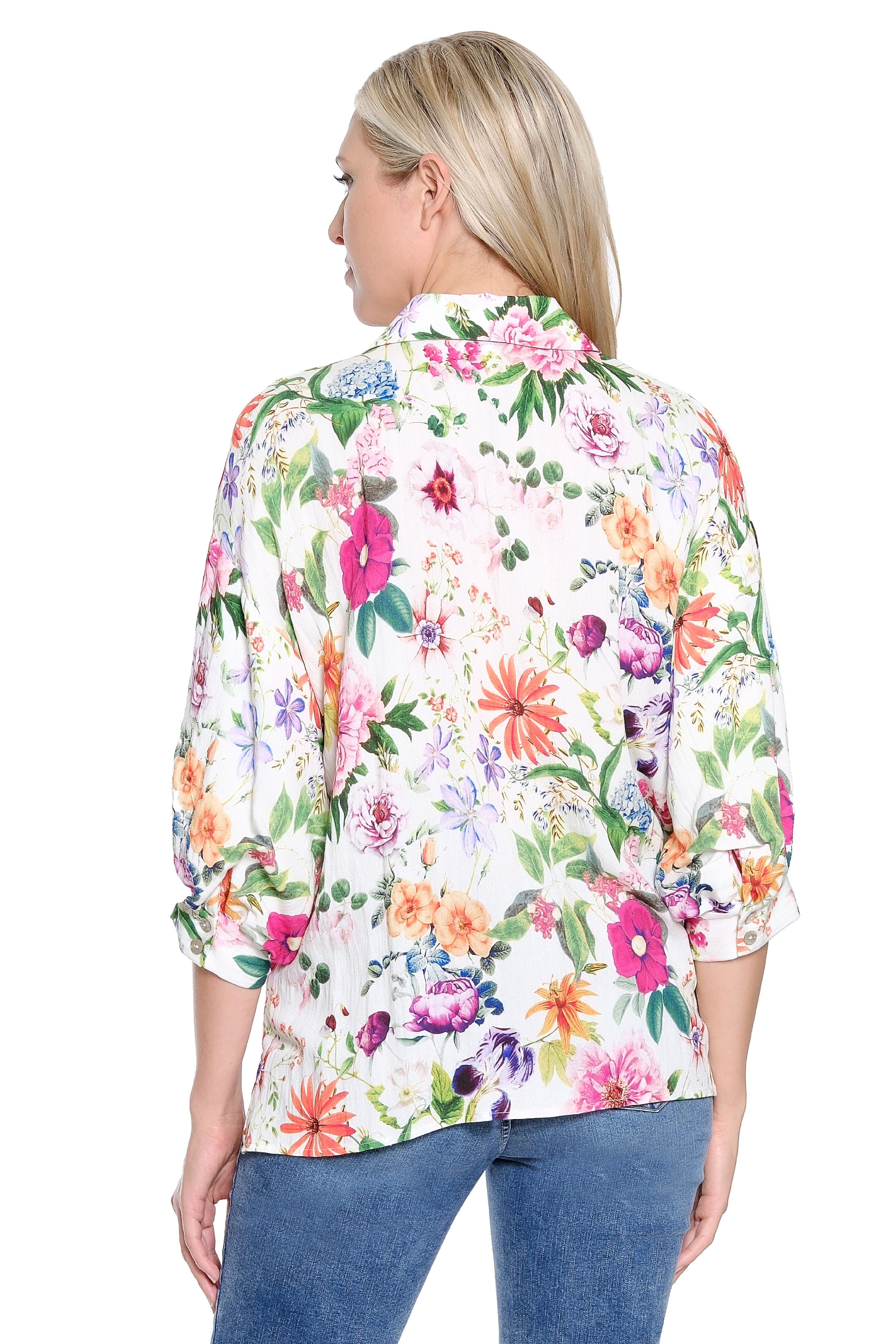 Botanical Print Button-Up – Floral Multi