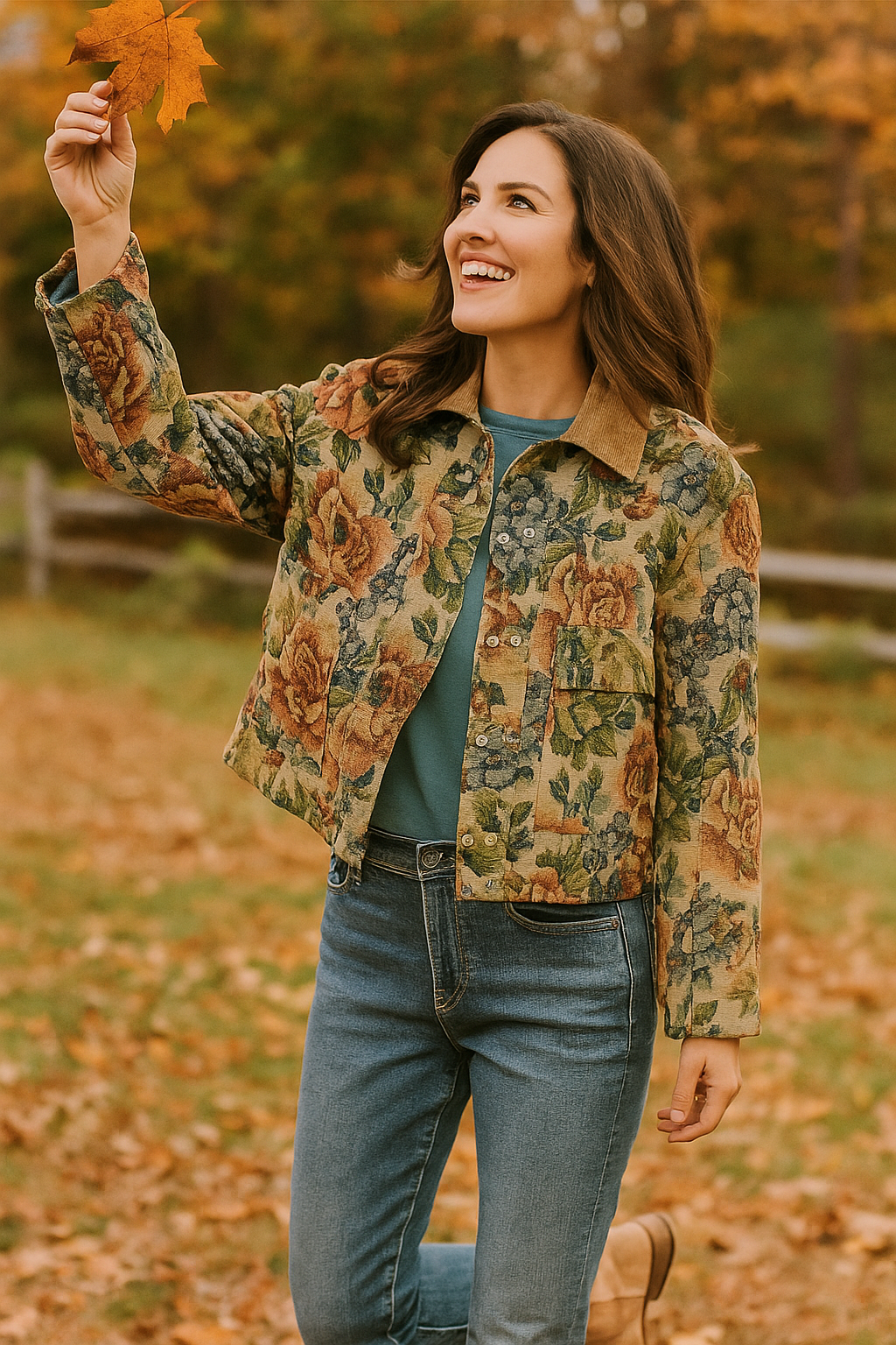 Tapestry Jacket - Multi Floral