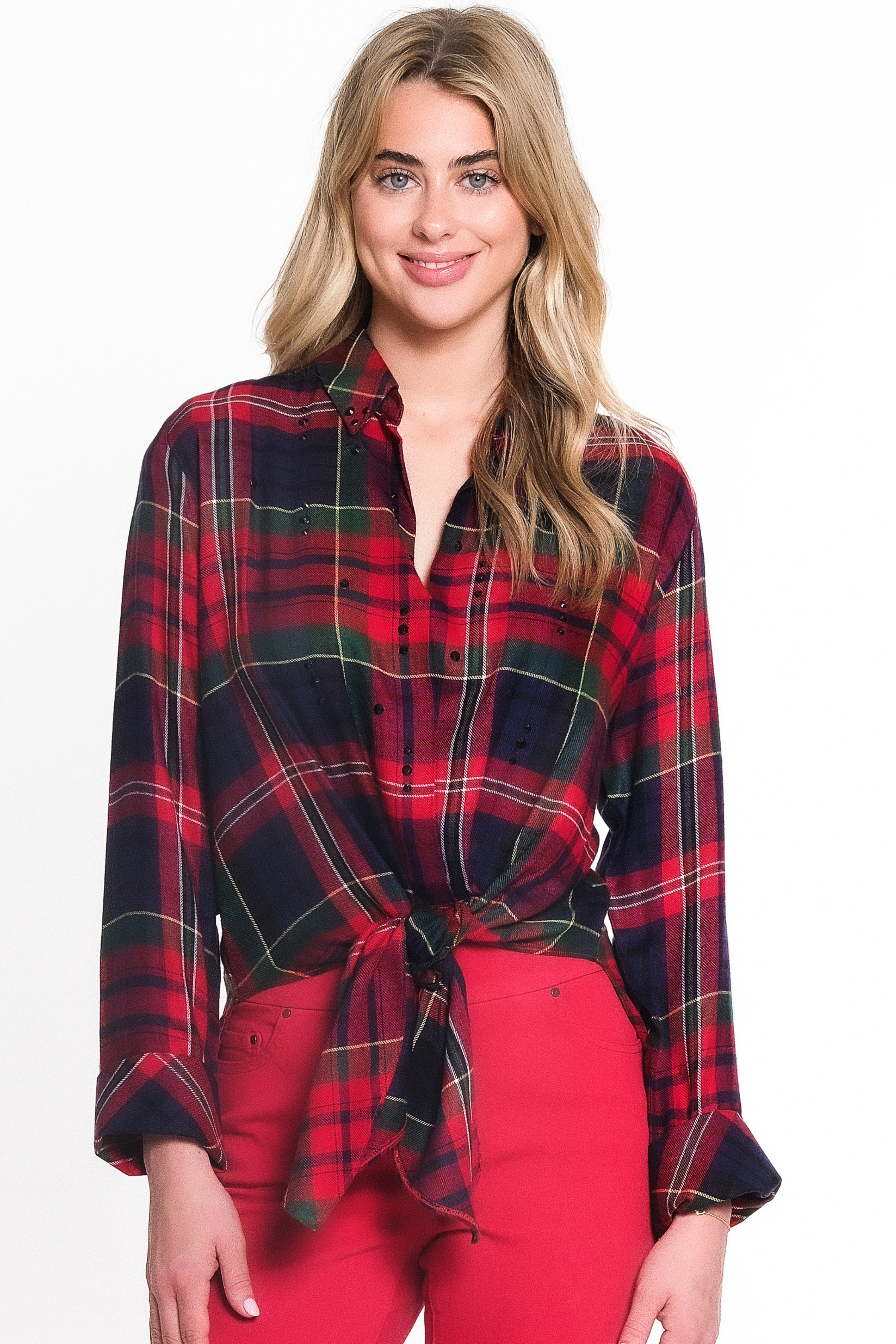 Tシャツ・カットソー LMC TIE DYE PLAID SHIRT sand 0LM44FSH211SND Untitleddesign-236.png?v=