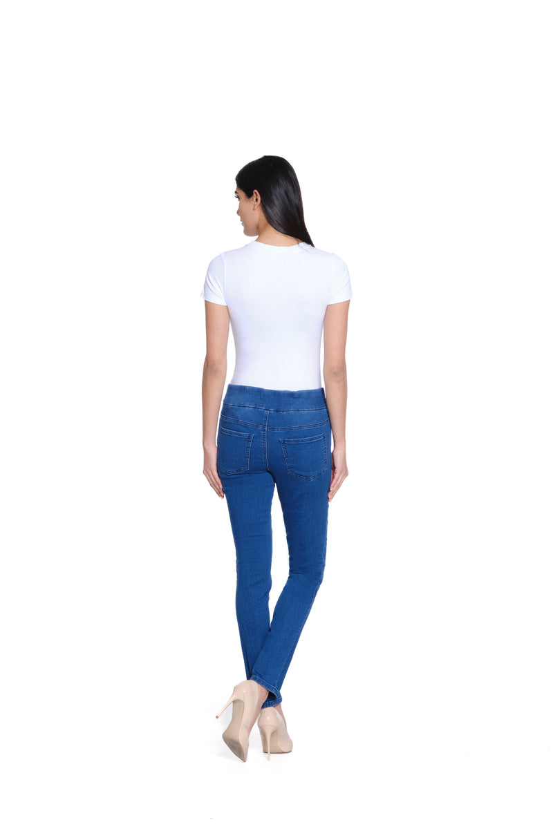 Premium Denim Skinny Jean - Medium Indigo