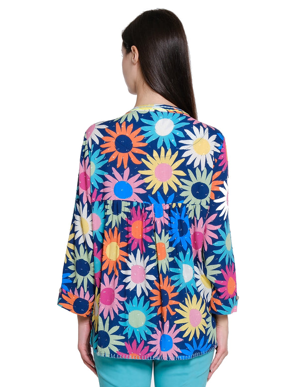Happy Floral Top - Multi