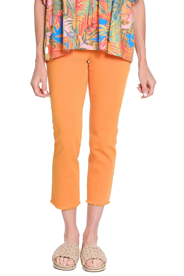 Stretch Pull-On Jean - Tangerine