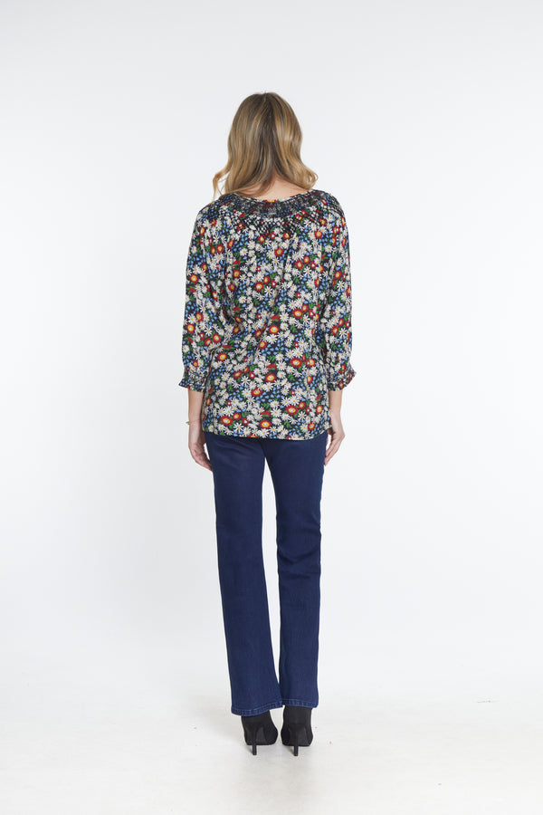 High Waisted Bootcut Jean - Dark Indigo