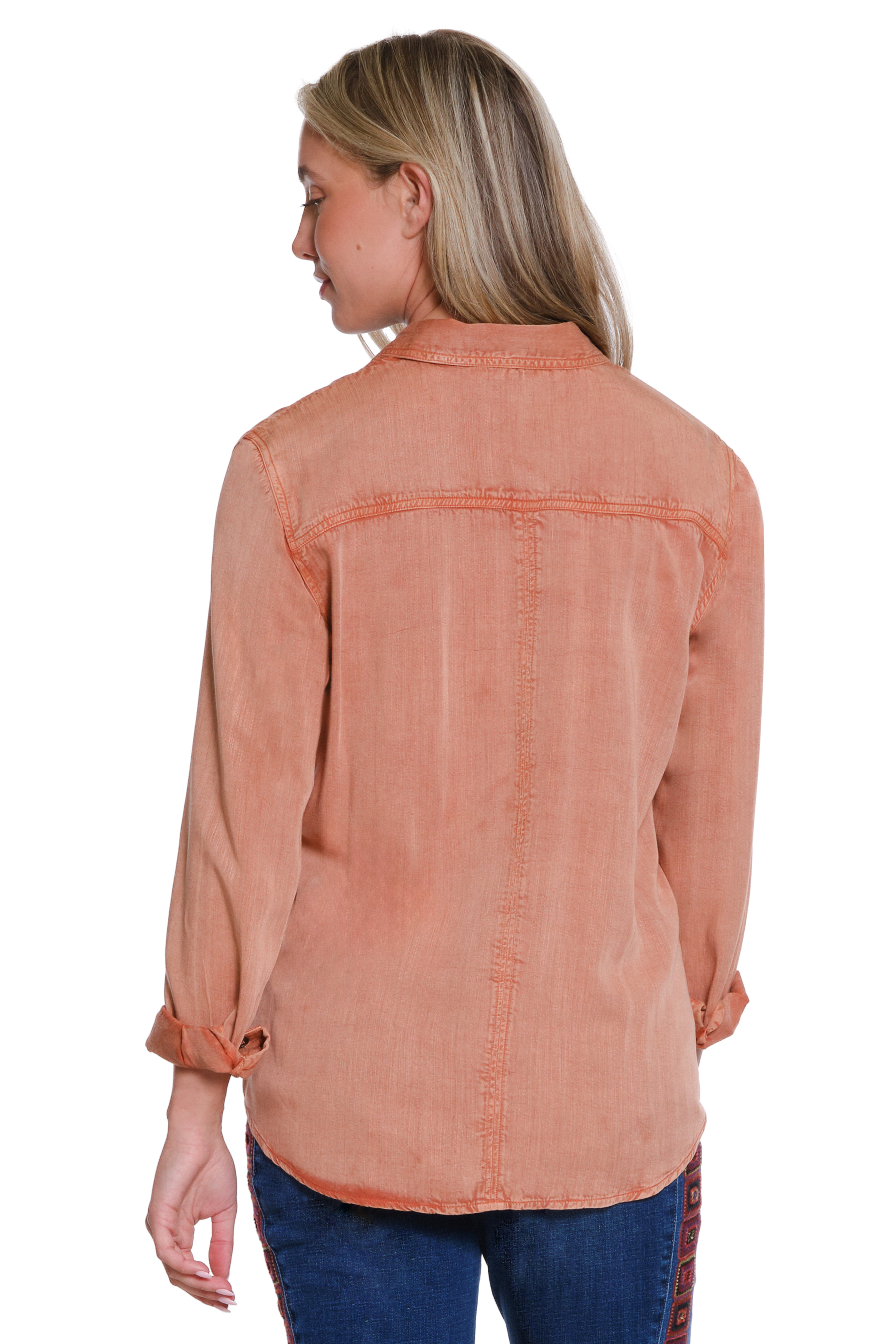 Button-Up Shirt - Spice