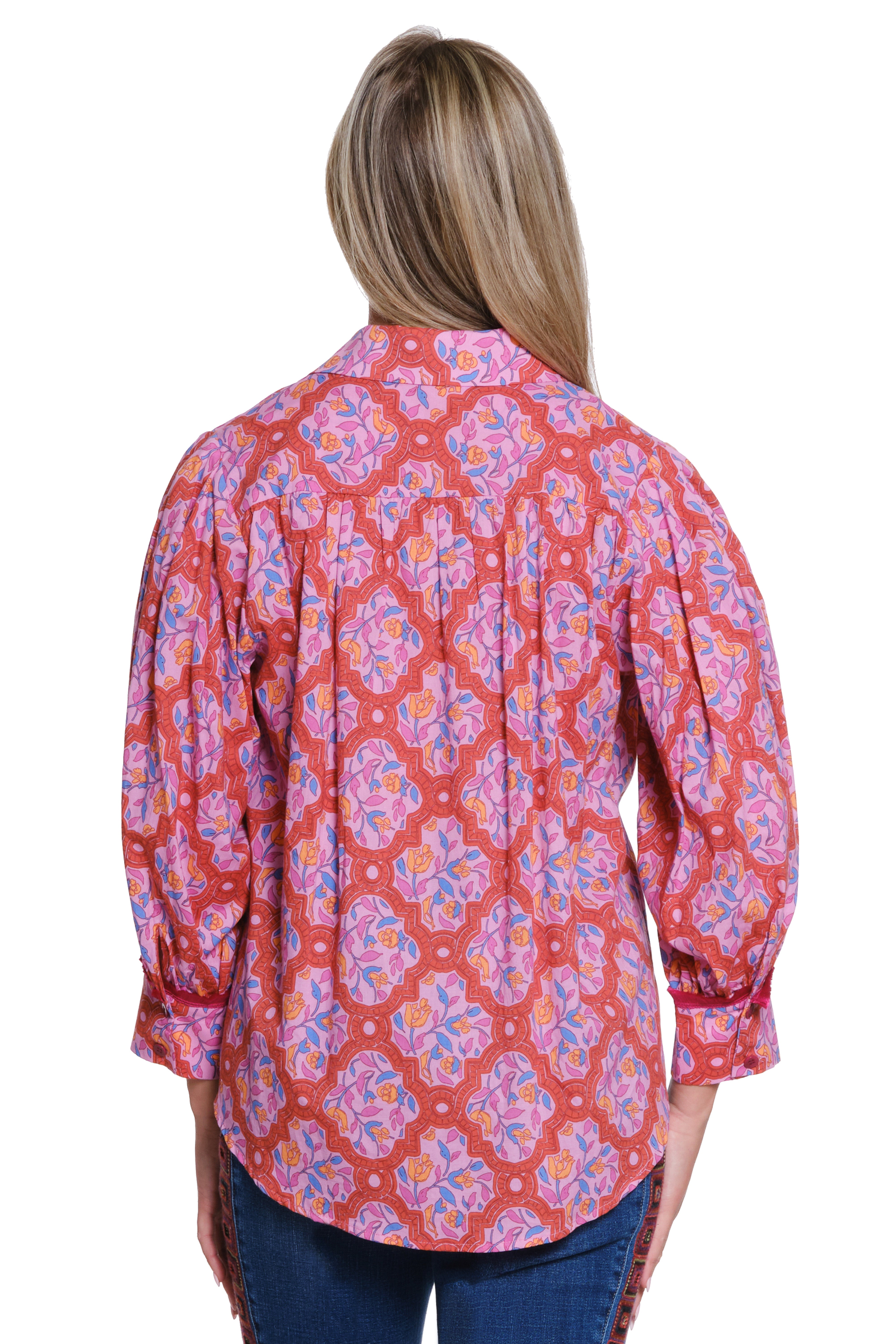 Collared Print Shirt - Multi
