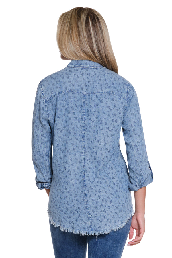 Shadow Pocket Shirt - Chambray