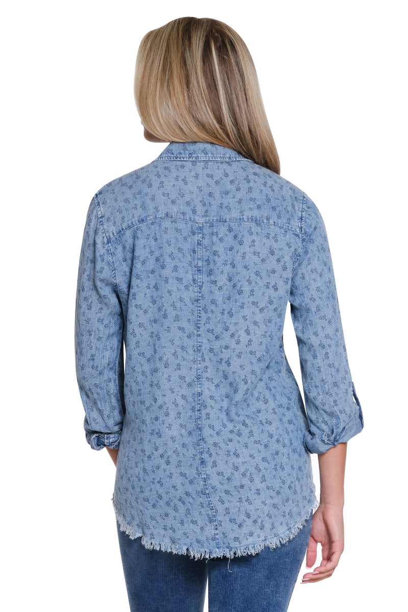 Shadow Pocket Shirt - Chambray