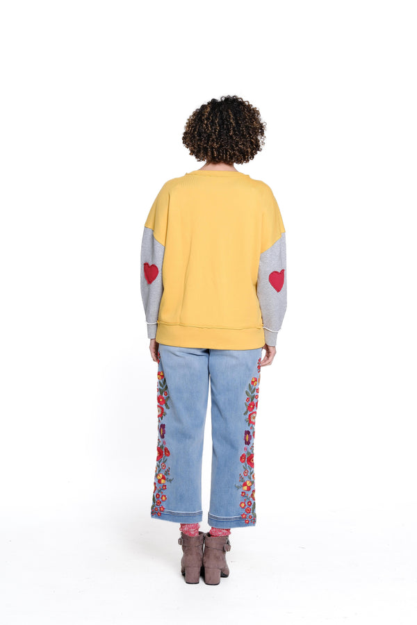 Colorblock Sweatshirt - Multi