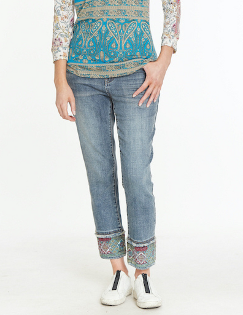 Skinny Crop Jean- Indigo