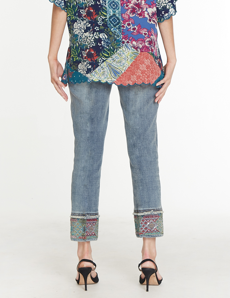 Skinny Crop Jean- Indigo