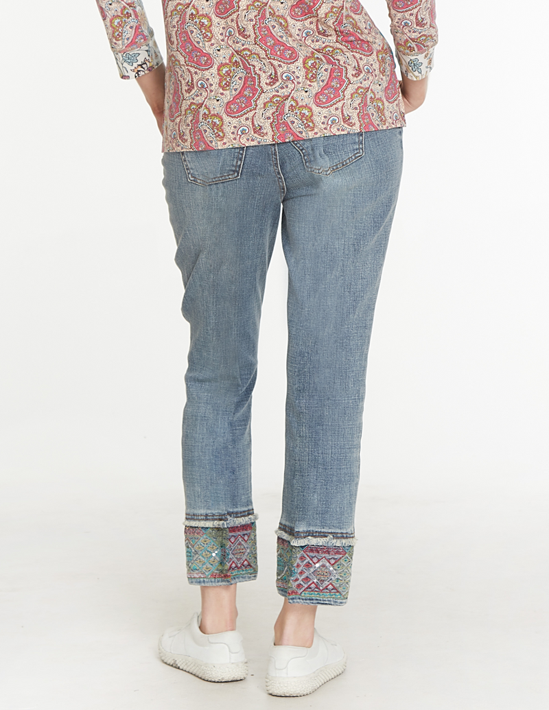 Skinny Crop Jean- Indigo