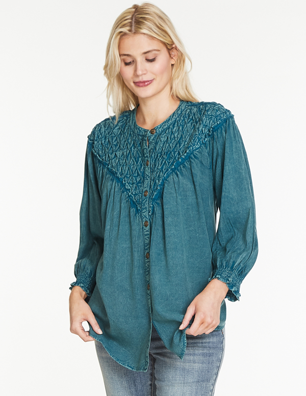 Peasant Top - Juniper