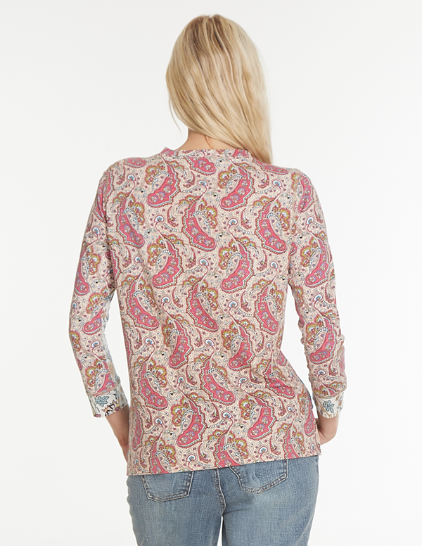 Mixed Print Top- Multi