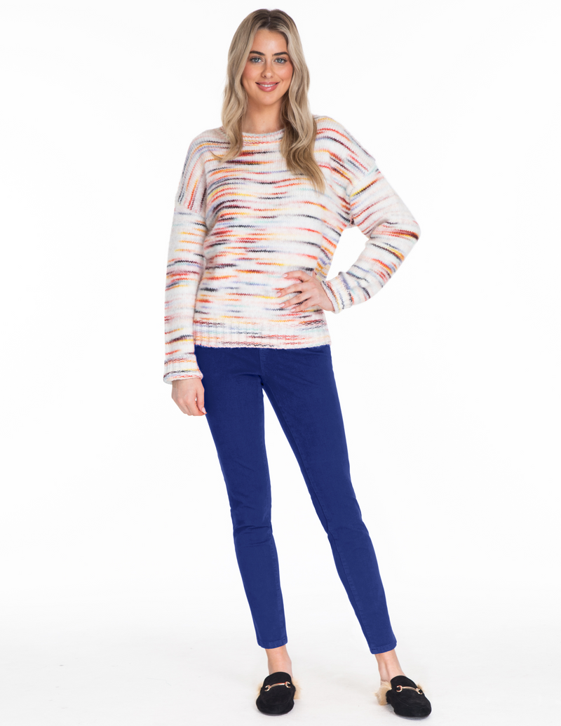 Rainbow Heather Sweater - Multi