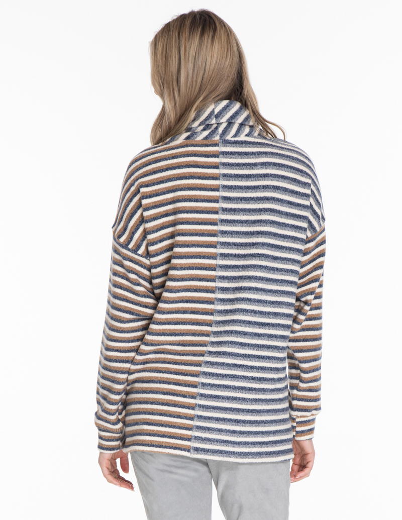 Mixed Stripe Pullover - Stripe Multi