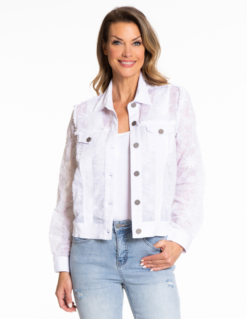 Twill Jacket - White