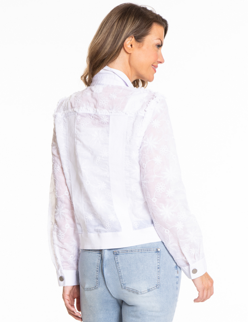 Twill Jacket - White
